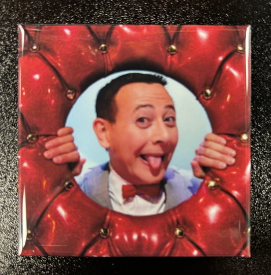 Pee Wee, door image - magnet