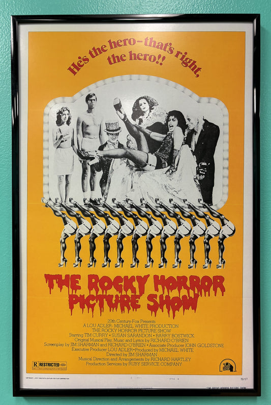 Rocky Horror Picture Show - poster, yellow