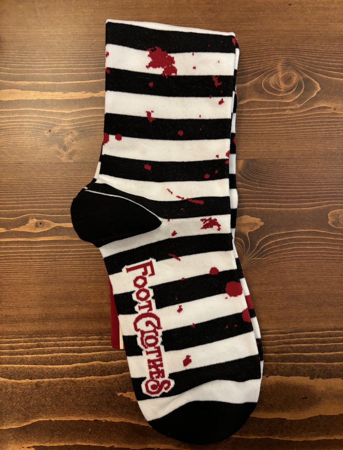 Sanguine Stripes - knee high socks