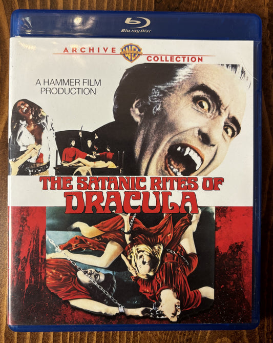 The Satanic Rites of Dracula (1973) - Blu-Ray - Used