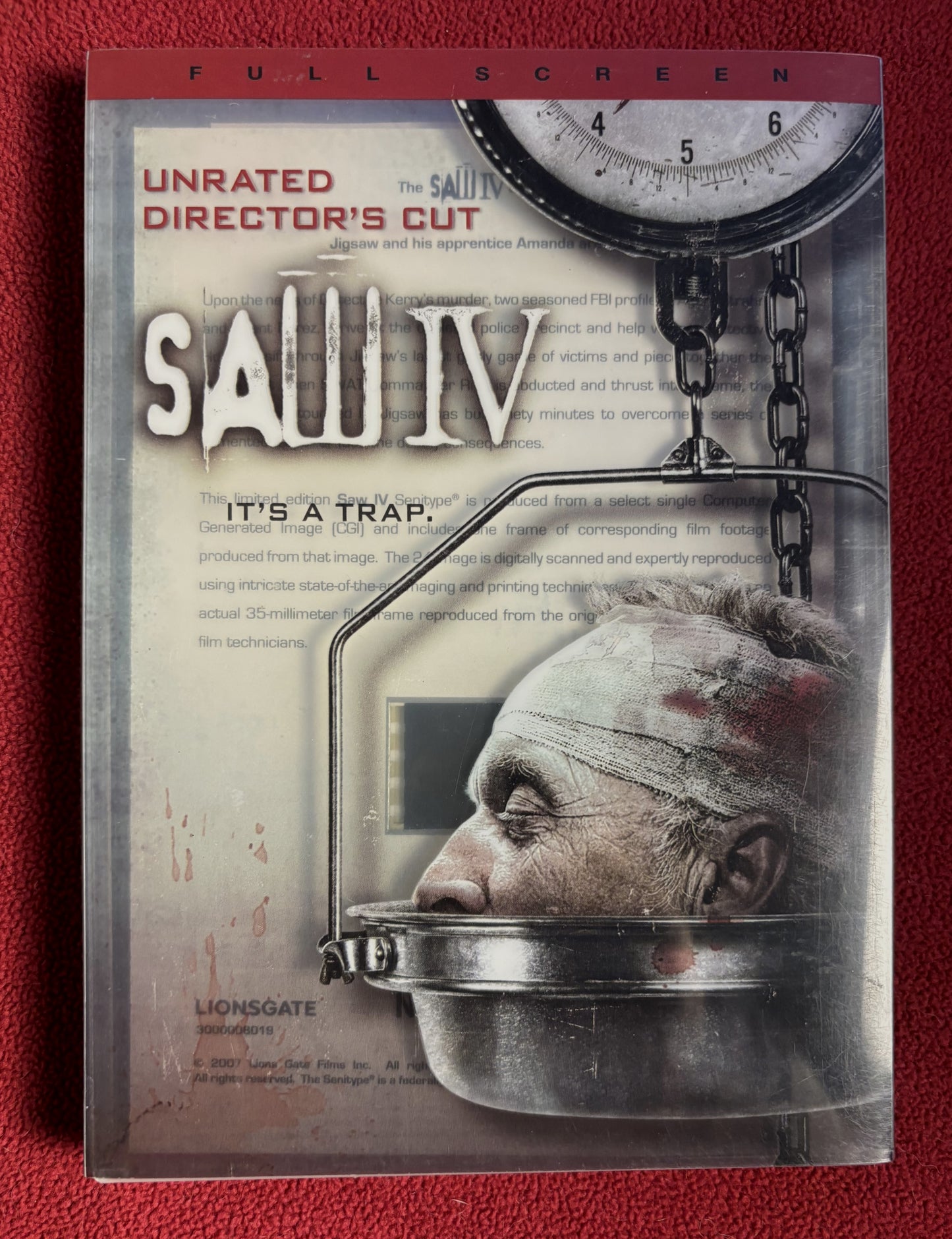 Saw IV (2007) - DVD - Used