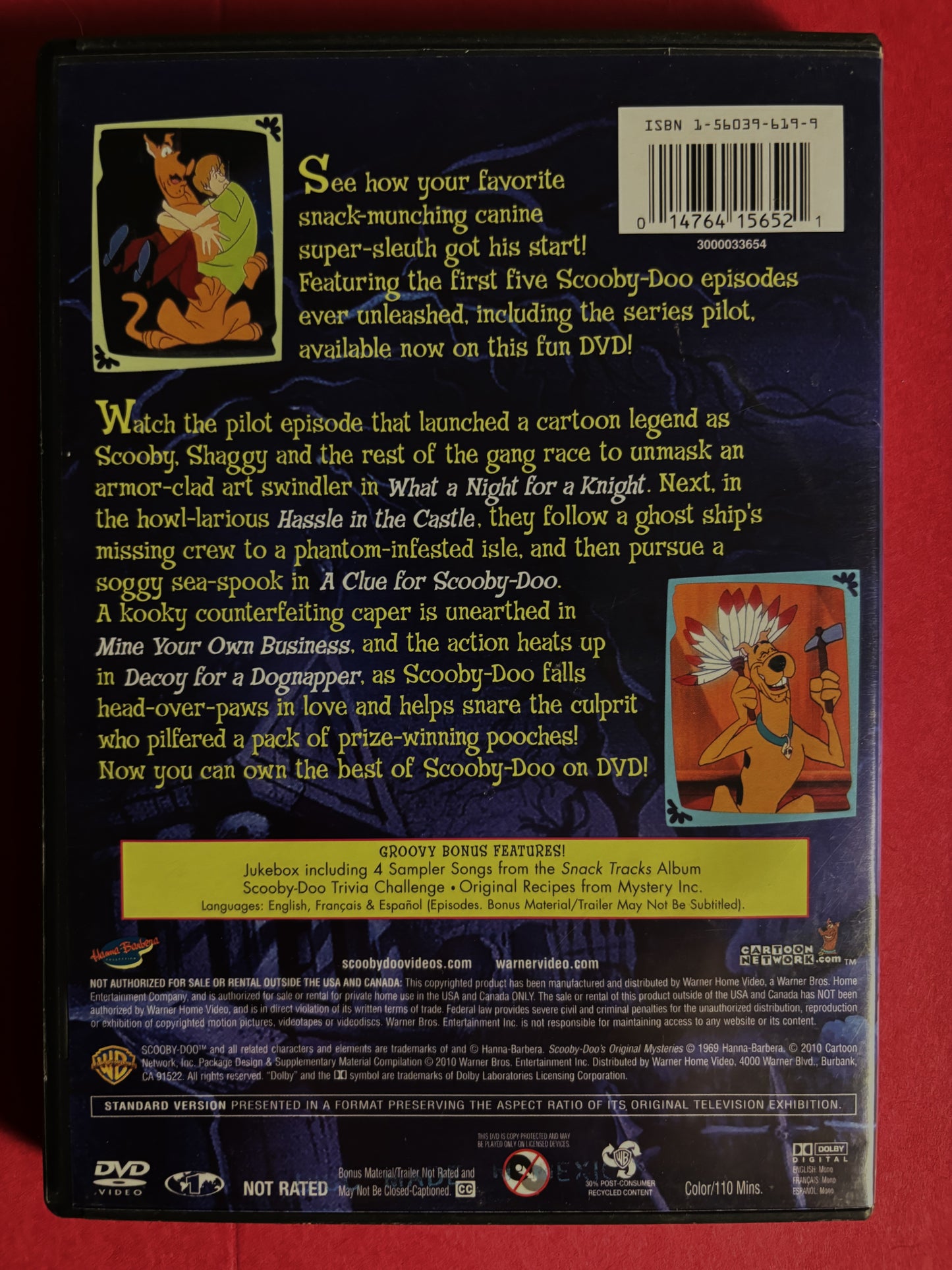 Scooby-Doo's Original Mysteries - DVD - Used