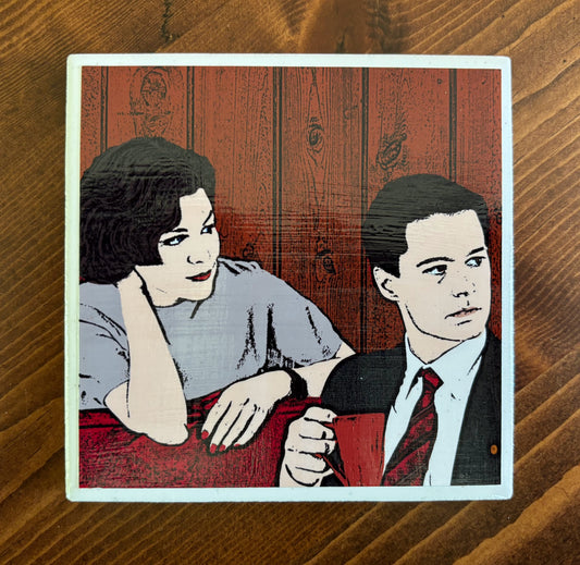 Twin Peaks - 4 Piece Coaster Set