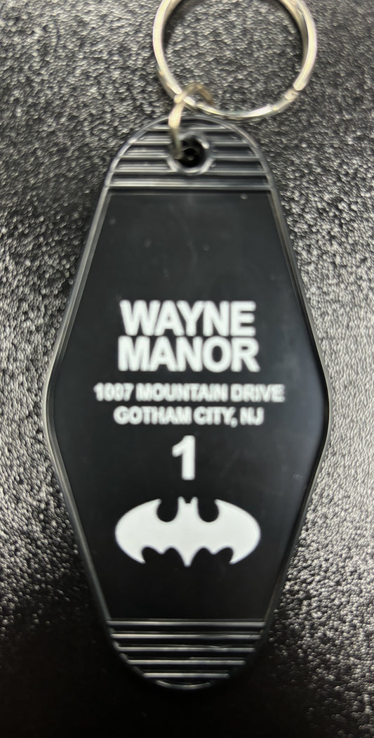 Wayne Manor - keychain