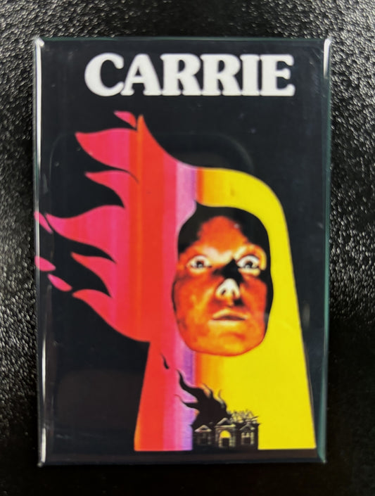 Carrie, red and yellow hair - magnet