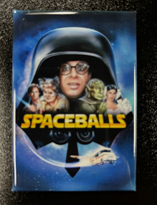 Spaceballs, movie poster, characters - magnet