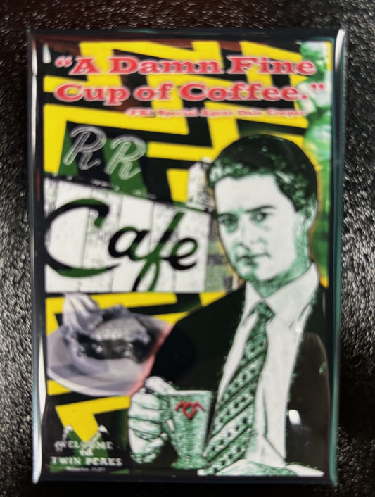 Twin Peaks, Cafe - magnet